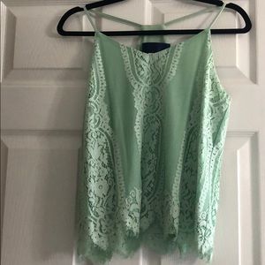 Mint green tank